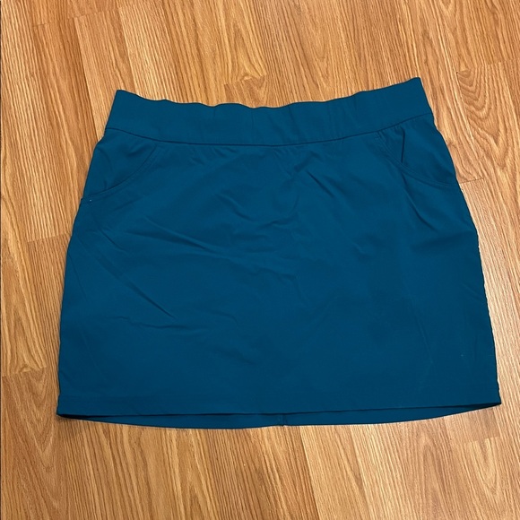 COLUMBIA Teal Skort size XL - Picture 2 of 12